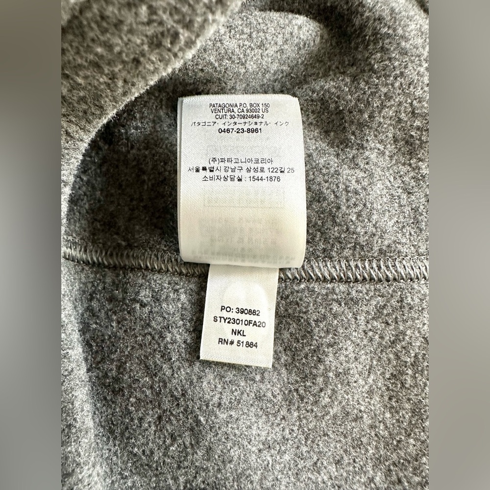 Patagonia Men’s Better Sweater Fleece Vest STY23010 - Picture 6 of 7